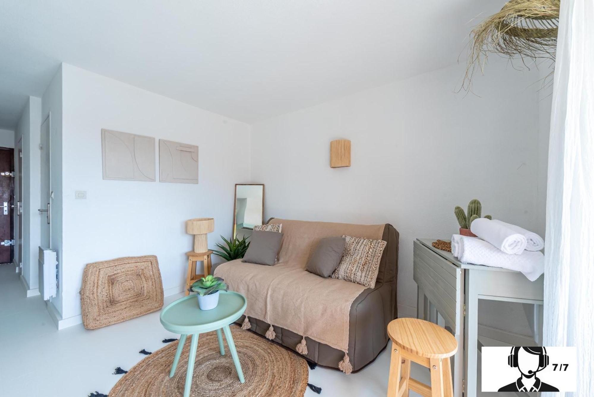 L'Athlantis - Cosy With Terrace And Parking Appartement Saint-Cyprien  Buitenkant foto